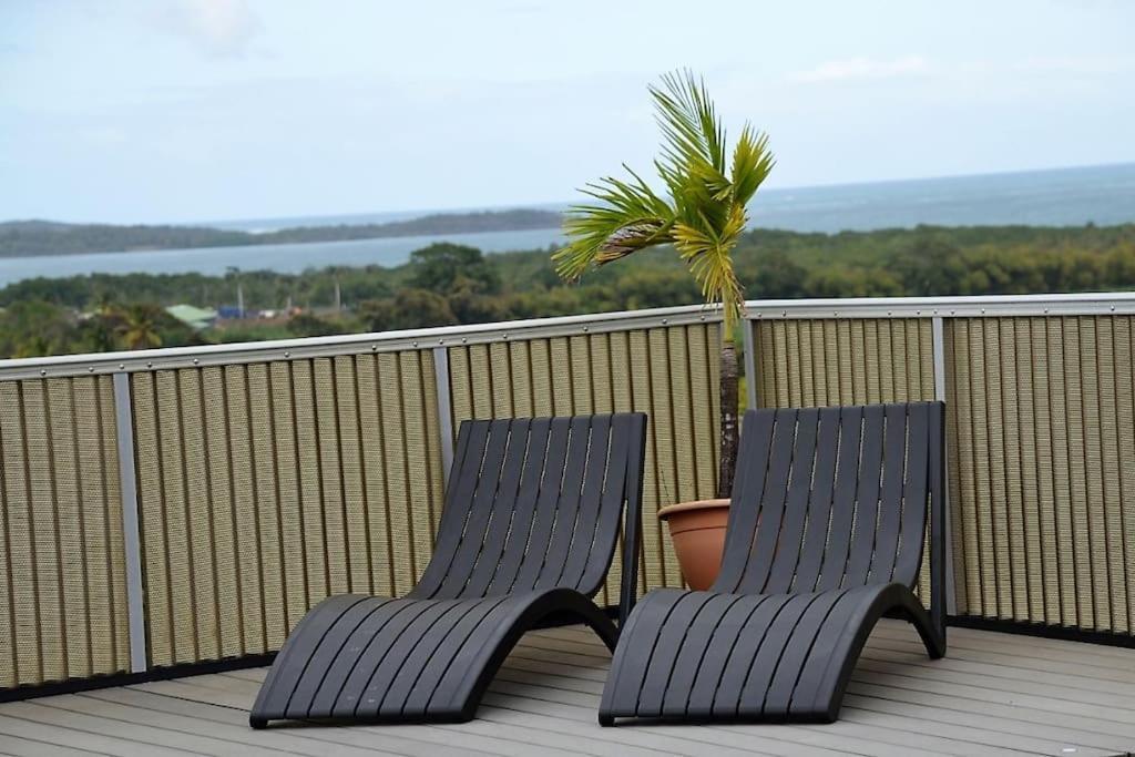 Magnifique Villa Piscine, Vue Mer, 8 Km Plages Le François Eksteriør billede